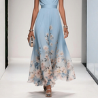 Britta | Women's Floral Maxi Dress for Wedding Guests