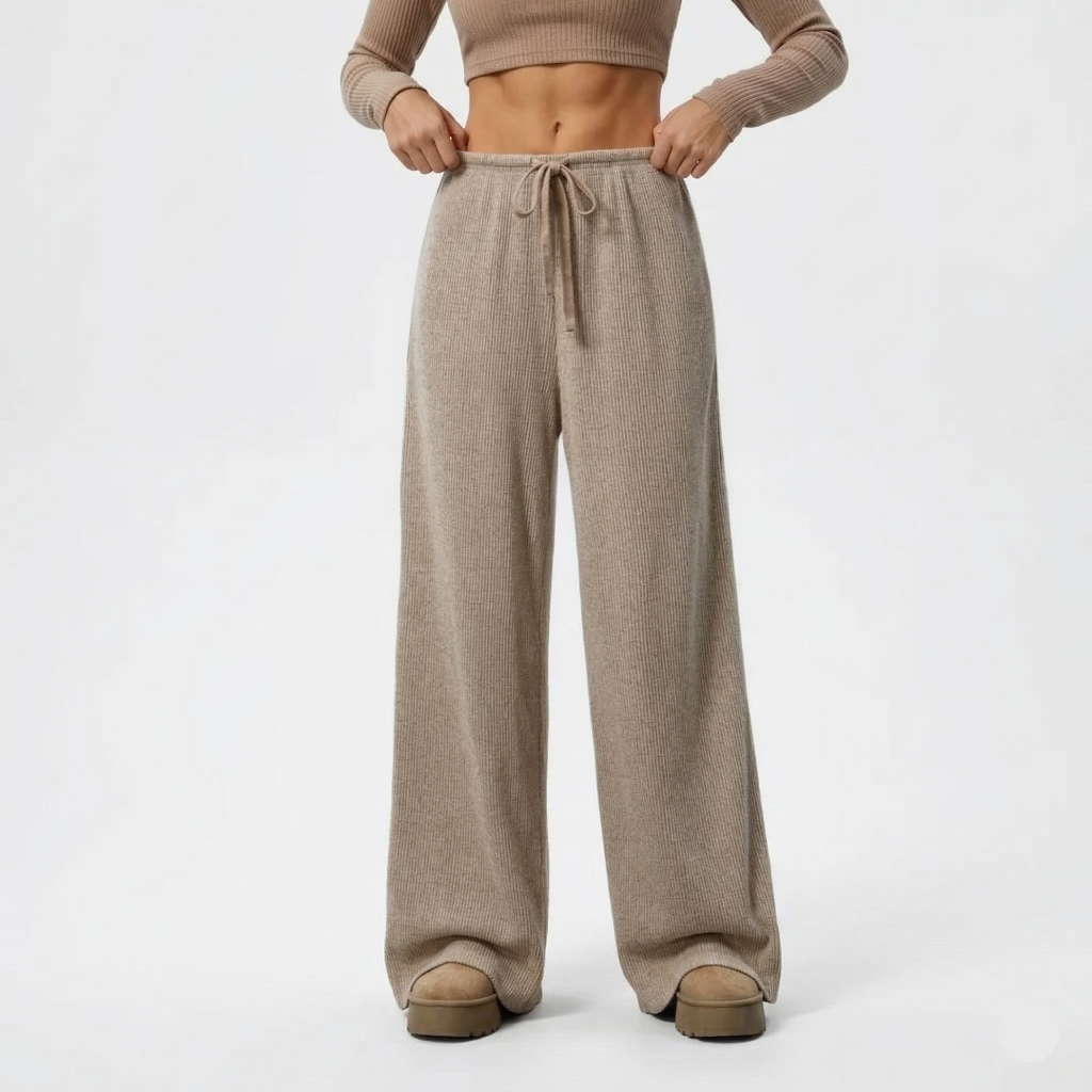 Women's Wide Leg Lounge Trousers