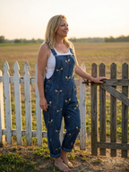 Rhea | Bee Strap Jumpsuit