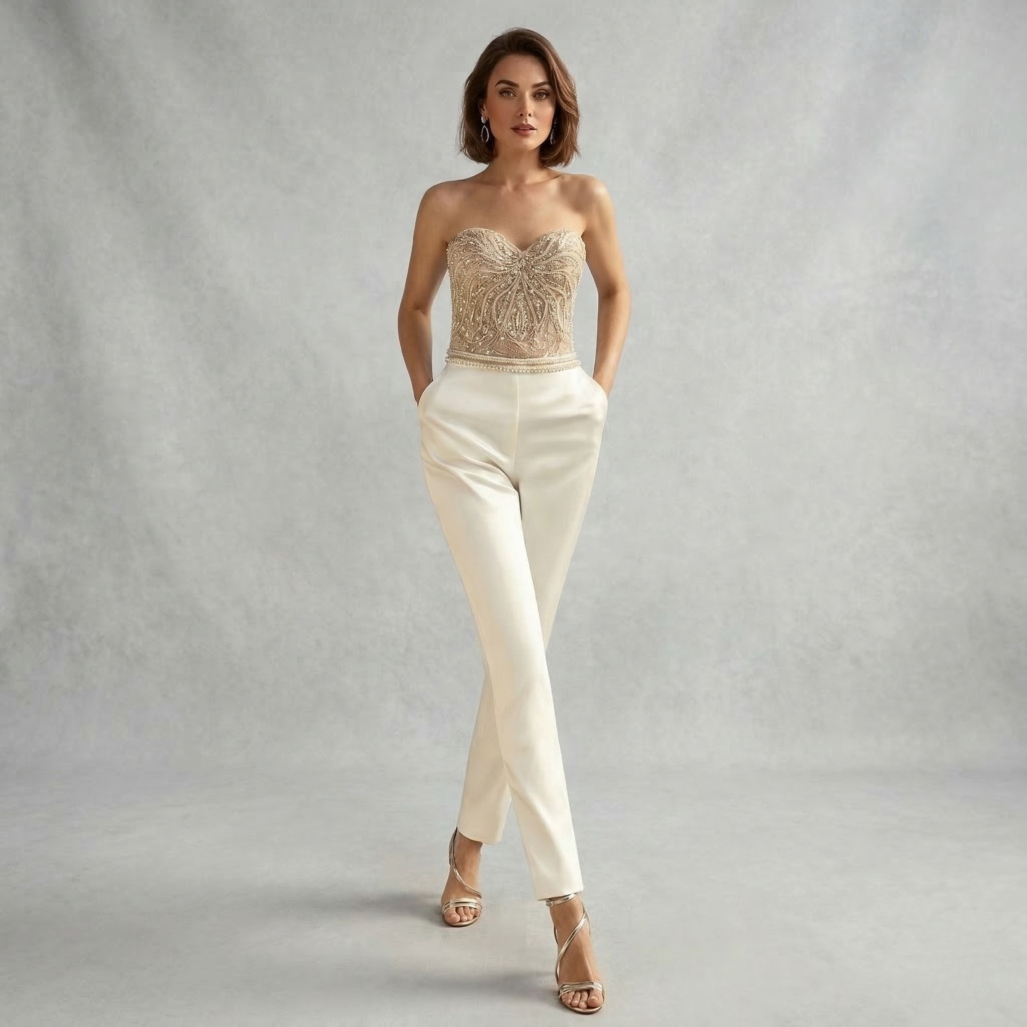 Elegant Women's Evening Jumpsuit