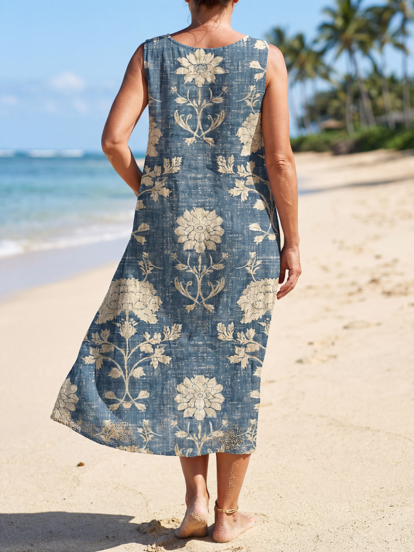 Kailo | Shoreline Floral Midi Dress