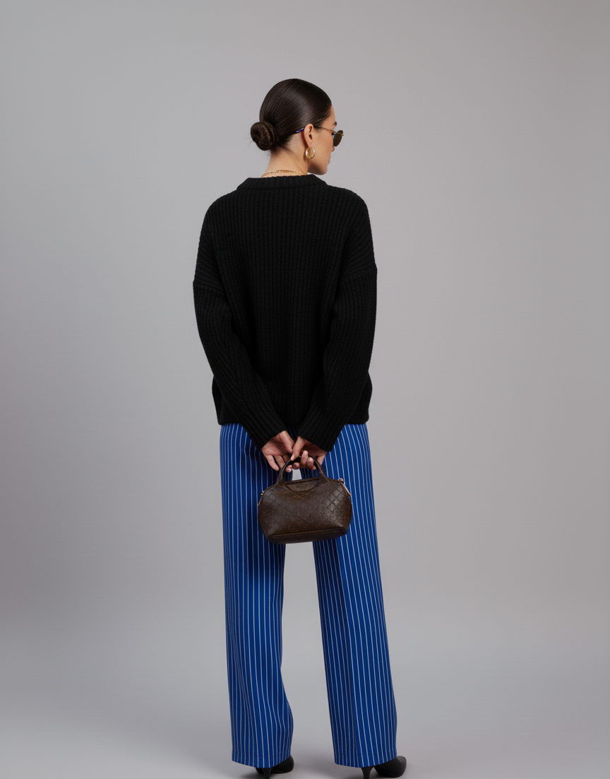 Round Neck Women's Sweater