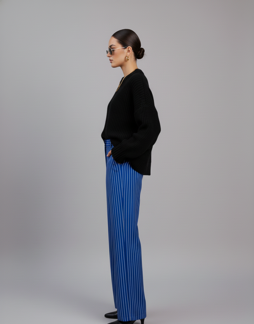 Round Neck Women's Sweater