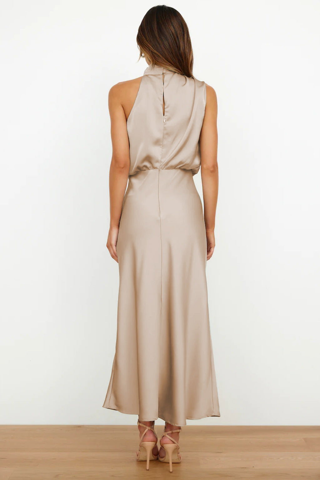 Doris | Women's Stylish Halter Evening Dress