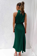 Doris | Women's Stylish Halter Evening Dress