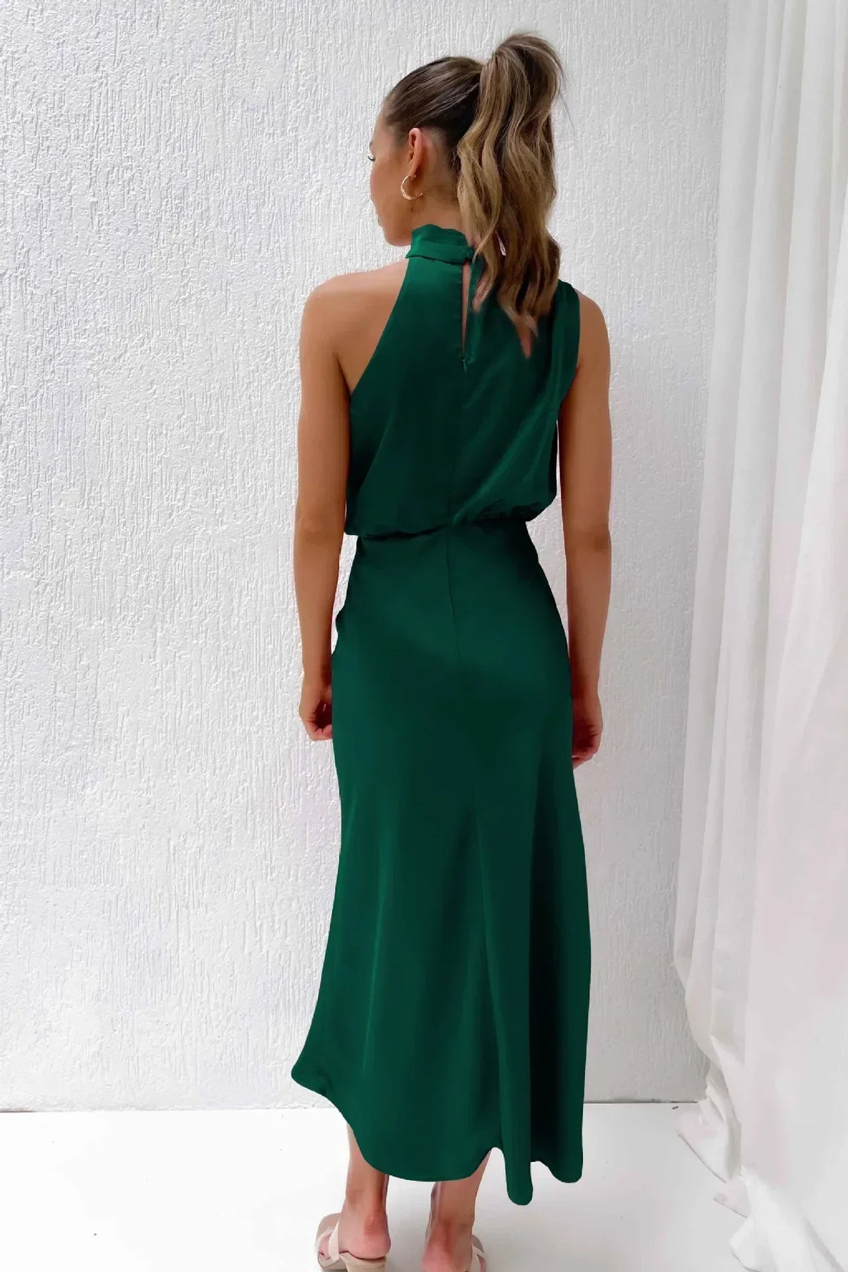 Doris | Women's Stylish Halter Evening Dress