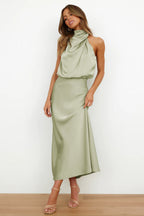 Doris | Women's Stylish Halter Evening Dress