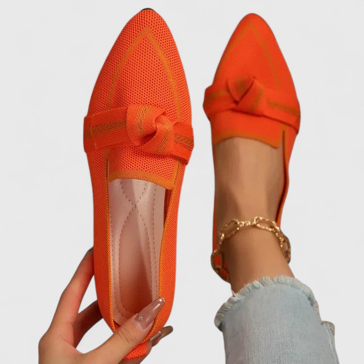 Felicia | Women's Orthopaedic Pointed Toe Knot Loafers