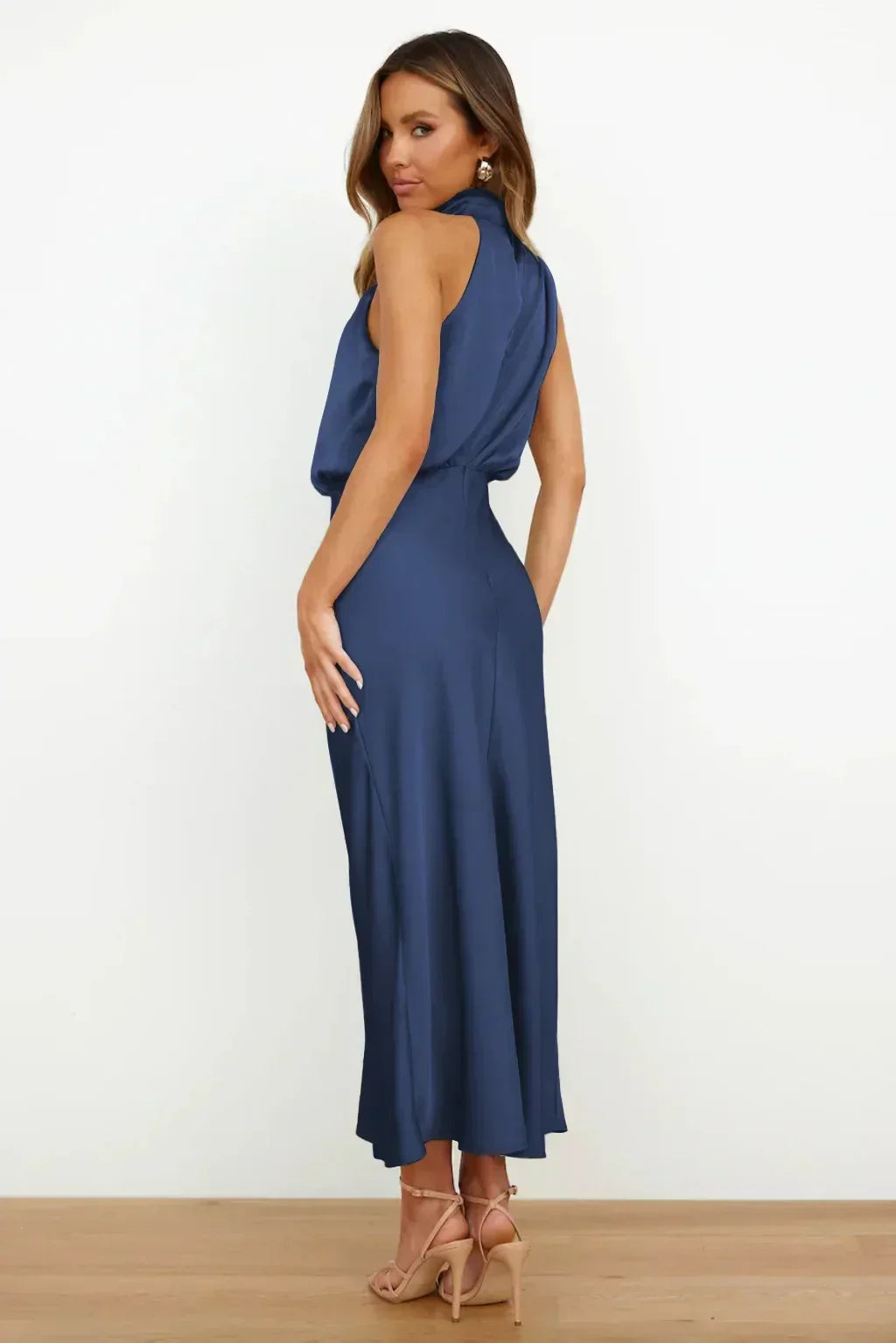 Doris | Women's Stylish Halter Evening Dress