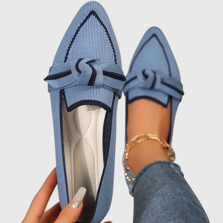 Felicia | Women's Orthopaedic Pointed Toe Knot Loafers