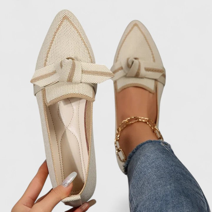 Felicia | Women's Orthopaedic Pointed Toe Knot Loafers