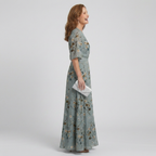 Selora | Halter Bloom Flow Maxi Dress