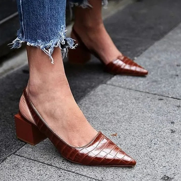 Tamara | Elegant Women's Spring Block Heel Pumps