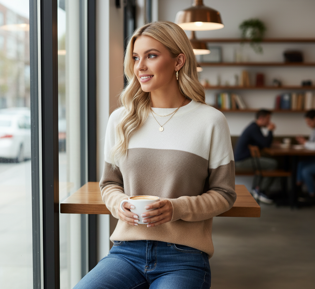 Women's Round Neck Sweater