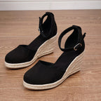 Anna | Women's Casual Wedge Sandals with Ankle Strap