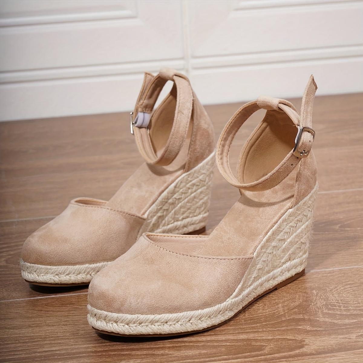 Anna | Women's Casual Wedge Sandals with Ankle Strap