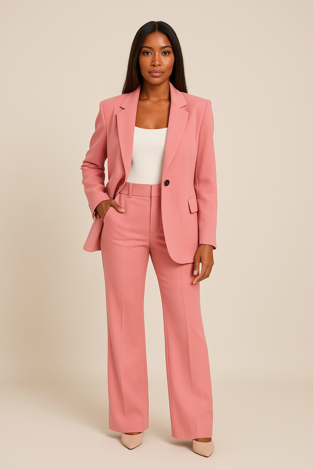 Maria | Women's Tailored Fit Trouser Suit Set
