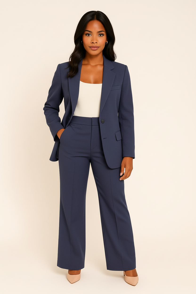 Maria | Women's Tailored Fit Trouser Suit Set