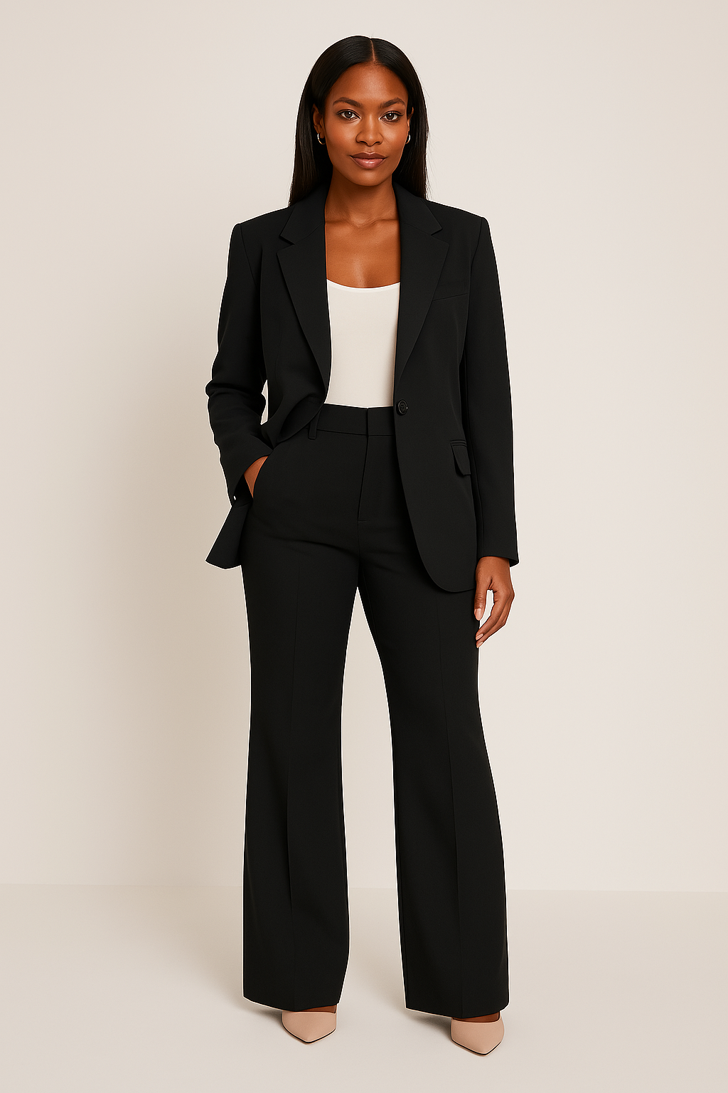 Maria | Women's Tailored Fit Trouser Suit Set