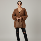 Women's V-Neck Cardigan