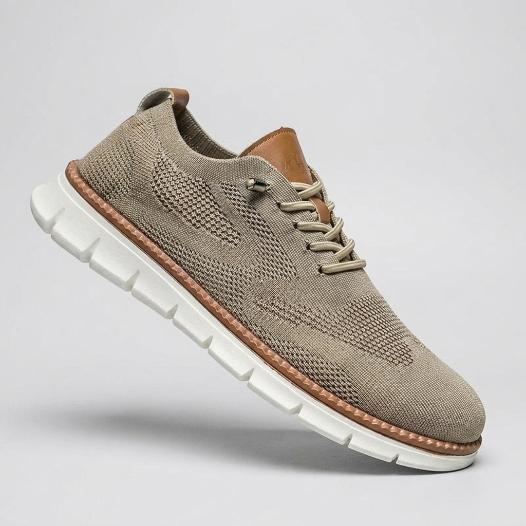 Men's Lightweight Walking Shoes with Breathable Design
